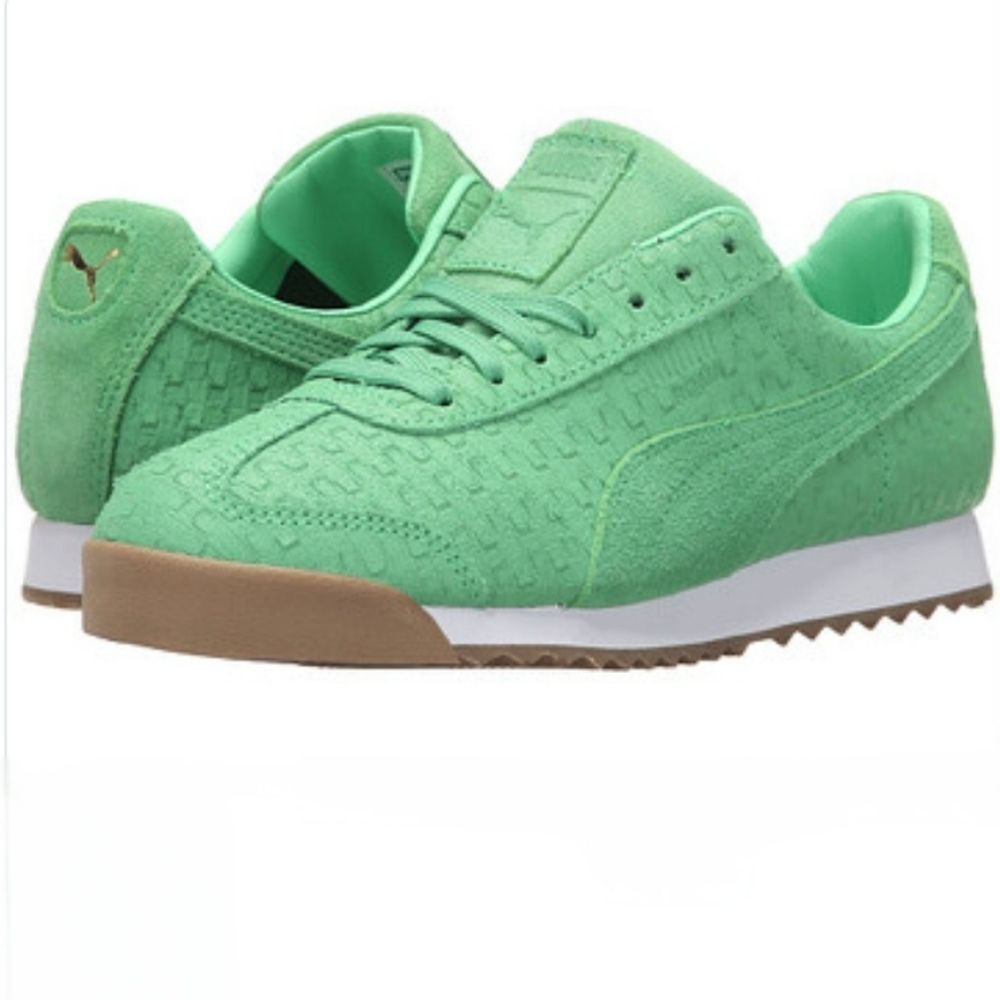 PUMA Roma Embossed Brick Sneakers Womens Size 8